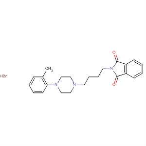 1H-Isoindole-1,3(2H)-dione,2-[4-[4-(2-methylphenyl)-1-piperazinyl]butyl]-, monohydrobromide