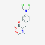L-Phenylalanine, N-acetyl-4-[bis(chloromethyl)amino]-