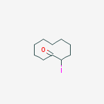 Cyclodecanone, 2-iodo-