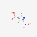 1H-Pyrazole-3-carboxylic acid, 4-iodo-5-nitro-, methyl ester
