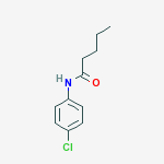 N-(4-chlorophenyl)pentanamide