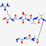 L-Arginine, glycylglycyl-L-alanyl-L-valyl-L-valyl-L-threonylglycyl-
