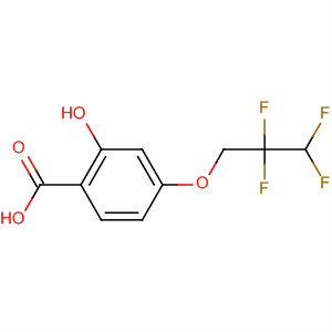 Benzoic acid, 2-hydroxy-4-(2,2,3,3-tetrafluoropropoxy)-