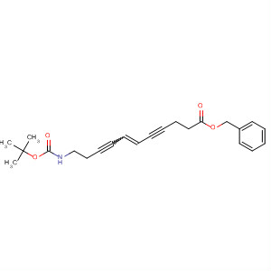 6-Undecene-4,8-diynoic acid,11-[[(1,1-dimethylethoxy)carbonyl]amino]-, phenylmethyl ester, (6Z)-