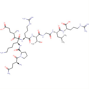 L-Arginine,L-glutaminyl-L-prolyl-L-a-glutamyl-L-lysyl-L-arginyl-L-threonylglycyl-L-leucyl-