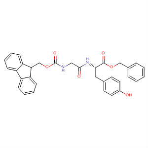L-Tyrosine, N-[(9H-fluoren-9-ylmethoxy)carbonyl]glycyl-, phenylmethylester