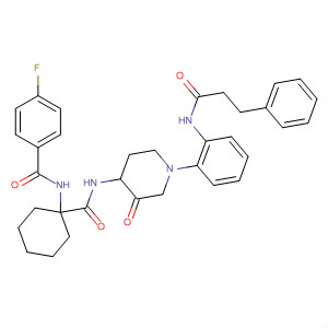 Benzenepropanamide,N-[2-[4-[[[1-[(4-fluorobenzoyl)amino]cyclohexyl]carbonyl]amino]-3-oxo-1-piperidinyl]phenyl]-