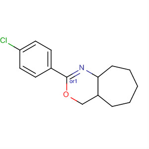 Cyclohept[d][1,3]oxazine,2-(4-chlorophenyl)-4,4a,5,6,7,8,9,9a-octahydro-, cis-