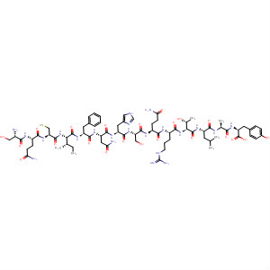 L-Tyrosine,L-seryl-L-glutaminyl-L-cysteinyl-L-isoleucyl-L-phenylalanyl-L-asparaginyl-L-histidyl-L-seryl-L-glutaminyl-L-arginyl-L-threonyl-L-leucyl-L-alanyl-