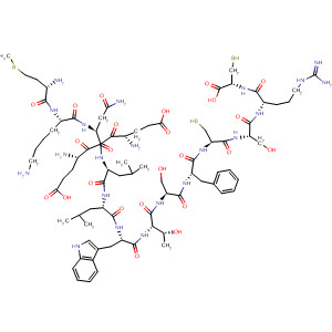 L-Cysteine,L-methionyl-L-lysyl-L-a-glutamyl-L-a-glutamyl-L-asparaginyl-L-leucyl-L-leucyl-L-tryptophyl-L-threonyl-L-seryl-L-phenylalanyl-L-cysteinyl-L-seryl-L-arginyl-