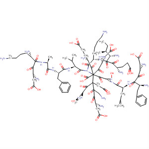 L-Glutamic acid,L-threonyl-L-a-aspartylglycyl-L-a-aspartyl-L-lysyl-L-alanyl-L-phenylalanyl-L-valyl-L-a-aspartyl-L-phenylalanyl-L-leucyl-L-seryl-L-a-aspartyl-L-a-glutamyl-L-isoleucyl-L-lysyl-L-a-glutamyl-