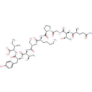 L-Isoleucine,L-glutaminyl-L-threonylglycyl-L-prolyl-L-lysyl-L-seryl-L-threonyl-L-tyrosyl-
