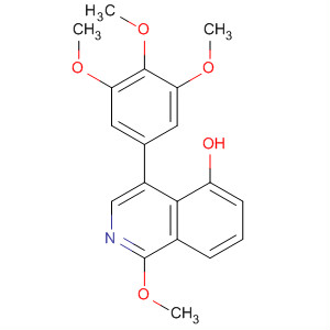 5-Isoquinolinol, 1-methoxy-4-(3,4,5-trimethoxyphenyl)-