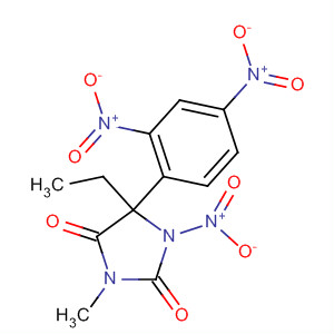 2,4-Imidazolidinedione, 5-(2,4-dinitrophenyl)-5-ethyl-3-methyl-1-nitro-
