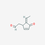 2-Cyclopentene-1-acetaldehyde, 5-ethylidene-4-oxo-, (5Z)-