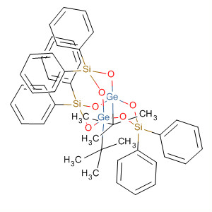 2,4,6,8,9,11-Hexaoxa-3,7,10-trisila-1,5-digermabicyclo[3.3.3]undecane, 1,5-bis(1,1-dimethylethyl)-3,3,7,7,10,10-hexaphenyl-