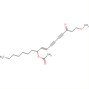 8-Heptadecene-4,6-diyn-3-one, 10-(acetyloxy)-1-methoxy-, (E)-