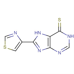 6H-Purine-6-thione, 1,7-dihydro-8-(4-thiazolyl)-