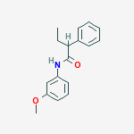 N-(3-methoxyphenyl)-2-phenylbutanamide