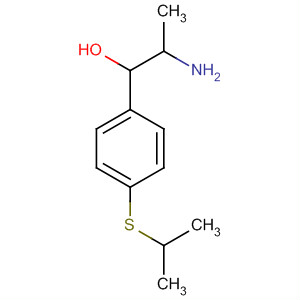 Benzenemethanol, a-(1-aminoethyl)-4-[(1-methylethyl)thio]-