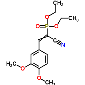 diethyl [1-cyano-2-(3,4-dimethoxyphenyl)ethenyl]phosphonate