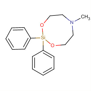 1,3-Dioxa-6-aza-2-silacyclooctane, 6-methyl-2,2-diphenyl-