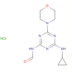 Formamide,N-[4-(cyclopropylamino)-6-(4-morpholinyl)-1,3,5-triazin-2-yl]-,hydrochloride