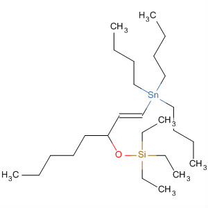 Silane, triethyl[[1-[2-(tributylstannyl)ethenyl]hexyl]oxy]-, (E)-
