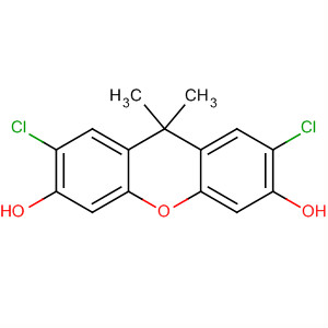9H-Xanthene-3,6-diol, 2,7-dichloro-9,9-dimethyl-