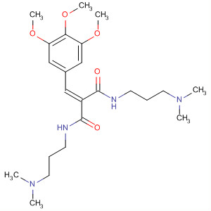 Propanediamide,N,N'-bis[3-(dimethylamino)propyl]-2-[(3,4,5-trimethoxyphenyl)methylene]-