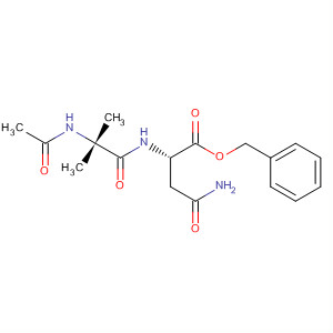 L-Asparagine, N-acetyl-2-methylalanyl-, phenylmethyl ester