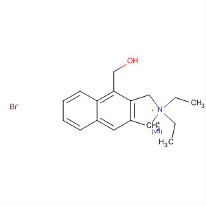 1H-Benz[f]isoindolium, 2,2-diethyl-2,3-dihydro-4-(hydroxymethyl)-,bromide