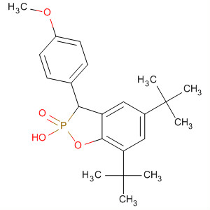 1,2-Benzoxaphosphole,5,7-bis(1,1-dimethylethyl)-2,3-dihydro-2-hydroxy-3-(4-methoxyphenyl)-,2-oxide