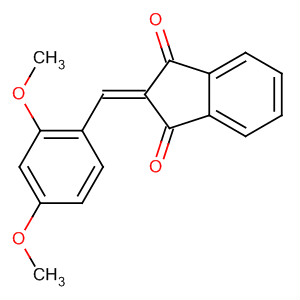 1H-Indene-1,3(2H)-dione, 2-[(2,4-dimethoxyphenyl)methylene]-