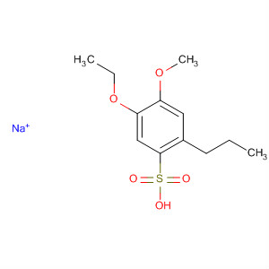 Benzenesulfonic acid, 5-ethoxy-4-methoxy-2-propyl-, sodium salt