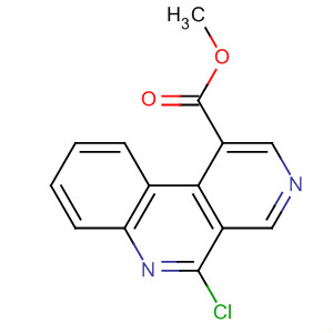 Benzo[c][2,7]naphthyridine-1-carboxylic acid, 5-chloro-, methyl ester