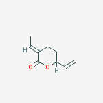 6-ethenyl-3-ethylidenetetrahydro-2H-pyran-2-one