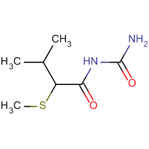 Butanamide, N-(aminocarbonyl)-3-methyl-2-(methylthio)-