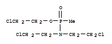 2-chloroethyl N,N-bis(2-chloroethyl)-P-methylphosphonamidate