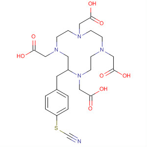 1,4,7,10-Tetraazacyclododecane-1,4,7,10-tetraacetic acid,2-[(4-thiocyanatophenyl)methyl]-