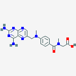 N-[(4-{[(2,4-diaminopteridin-6-yl)methyl](methyl)amino}phenyl)carbonyl]-N-methylglycine