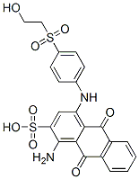1-amino-9,10-dihydro-4-[[4-[(2-hydroxyethyl)sulphonyl]phenyl]amino]-9,10-dioxoanthracene-2-sulphonic acid