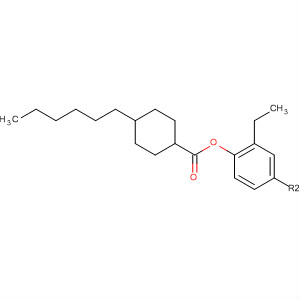 Cyclohexanecarboxylic acid, 4-hexyl-, 2-ethyl-1,4-phenylene ester