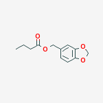 BUTANOIC ACID 1,3-BENZODIOXOL-5-YLMETHYL ESTER
