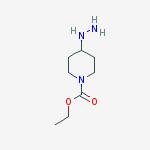 1-PIPERIDINECARBOXYLIC ACID 4-HYDRAZINYL-,ETHYL ESTER