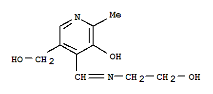(4E)-4-{[(2-hydroxyethyl)amino]methylidene}-5-(hydroxymethyl)-2-methylpyridin-3(4H)-one