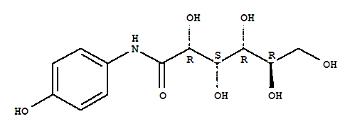 2,3,4,5,6-pentahydroxy-N-(4-hydroxyphenyl)hexanamide 