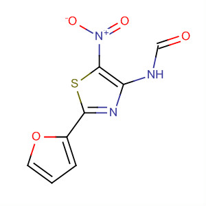Formamide, N-[2-(2-furanyl)-5-nitro-4-thiazolyl]-