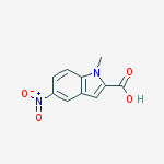1h-Indole-2-Carboxylic Acid, 1-Methyl-5-Nitro-