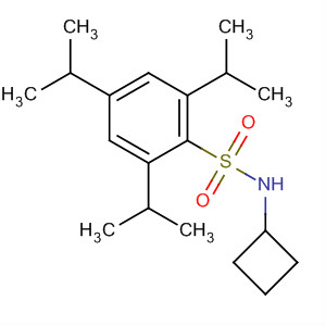 Benzenesulfonamide, N-cyclobutyl-2,4,6-tris(1-methylethyl)-